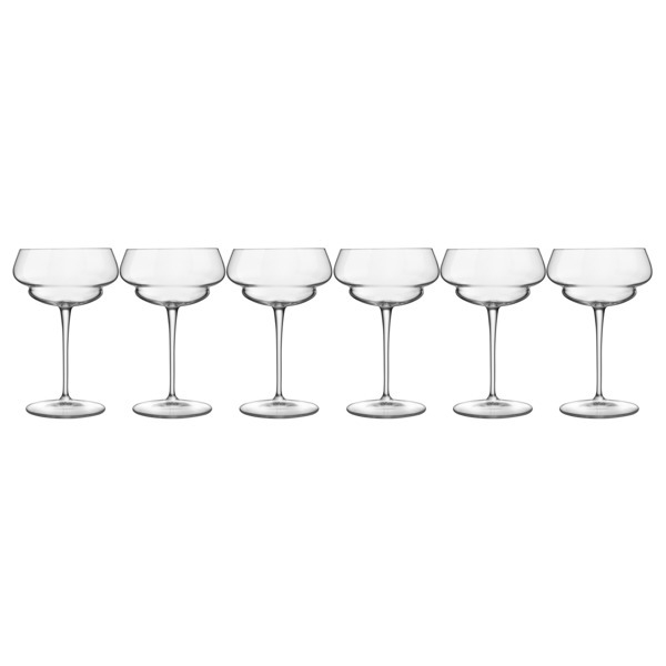 Набор бокалов для коктейля Великий Гэтсби Luigi Bormioli Бэкдор 20-ые 300 мл, 6 шт, стекло