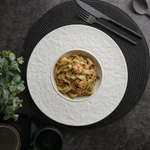 Тарелка для пасты 28*5 см,фарфор,белый цвет, матовая поверхность, "Паназия" P.L.-ProffCuisine