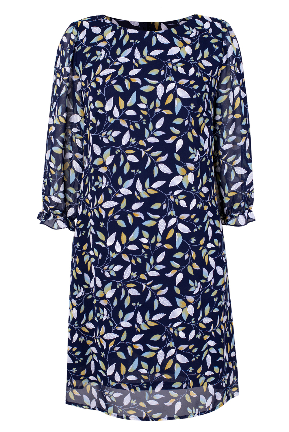 Платье женское 3831ВПБ, листок бирюза #284ЛБ053831ВПБ