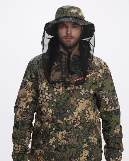 Панама с сеткой (Смесовка, зеленый)