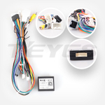 Комплект рамки с разъёмами 10" Mitsubishi Eclipse Cross (с рынка китая) - Car-Smart 7763H