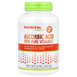 NutriBiotic, Immunity, аскорбиновая кислота, 100% чистый витамин C, кристаллический порошок, 227 г (8 унций)