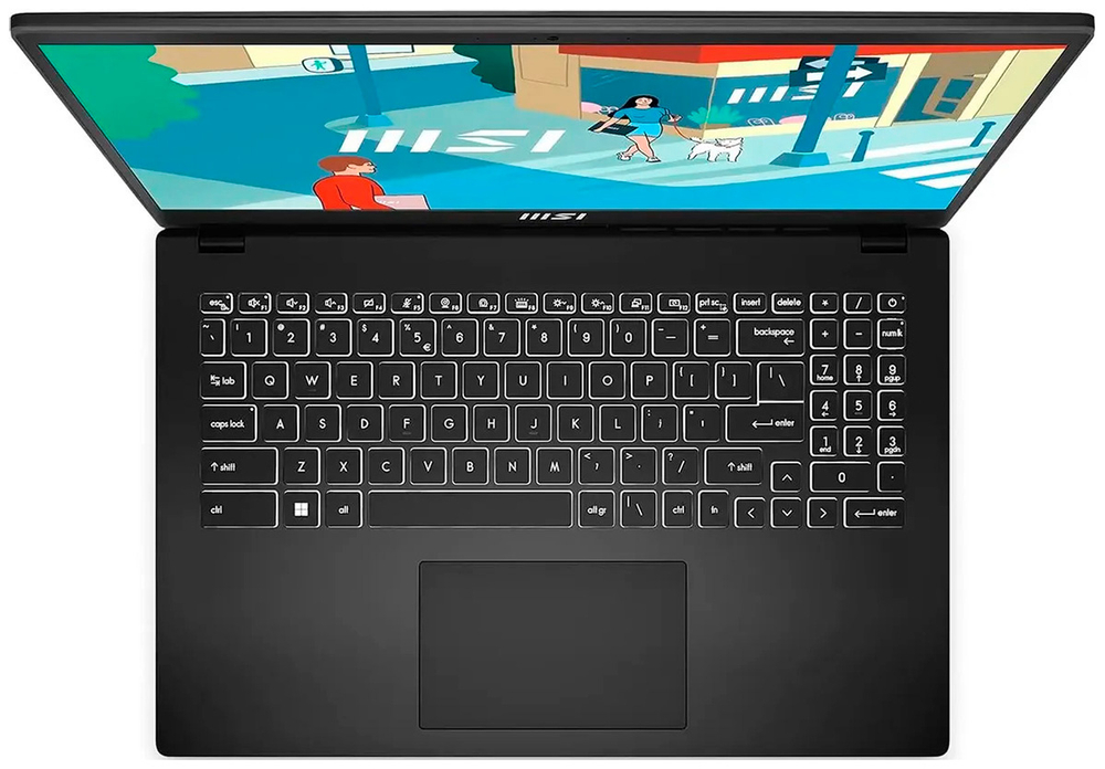 Ноутбук MSI 15 H B13M-098RU (9S7-15H411-098) черный в регионах России