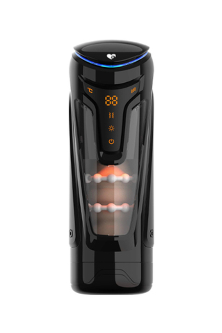 Мастурбатор Amovibe Warrior с пенетрацией и массажем бусинами