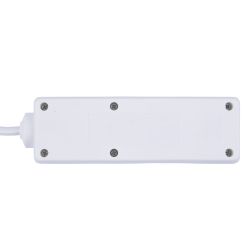 S-GCU2-5B WHITE Удлинитель серии Ultra. шнур 5м.. 2 гнезда. 16A. с-з. Белый. TM Uniel