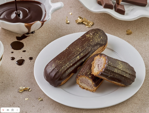 Эклер шоколадный 70гр х5шт/уп х6/кор Десертные истории