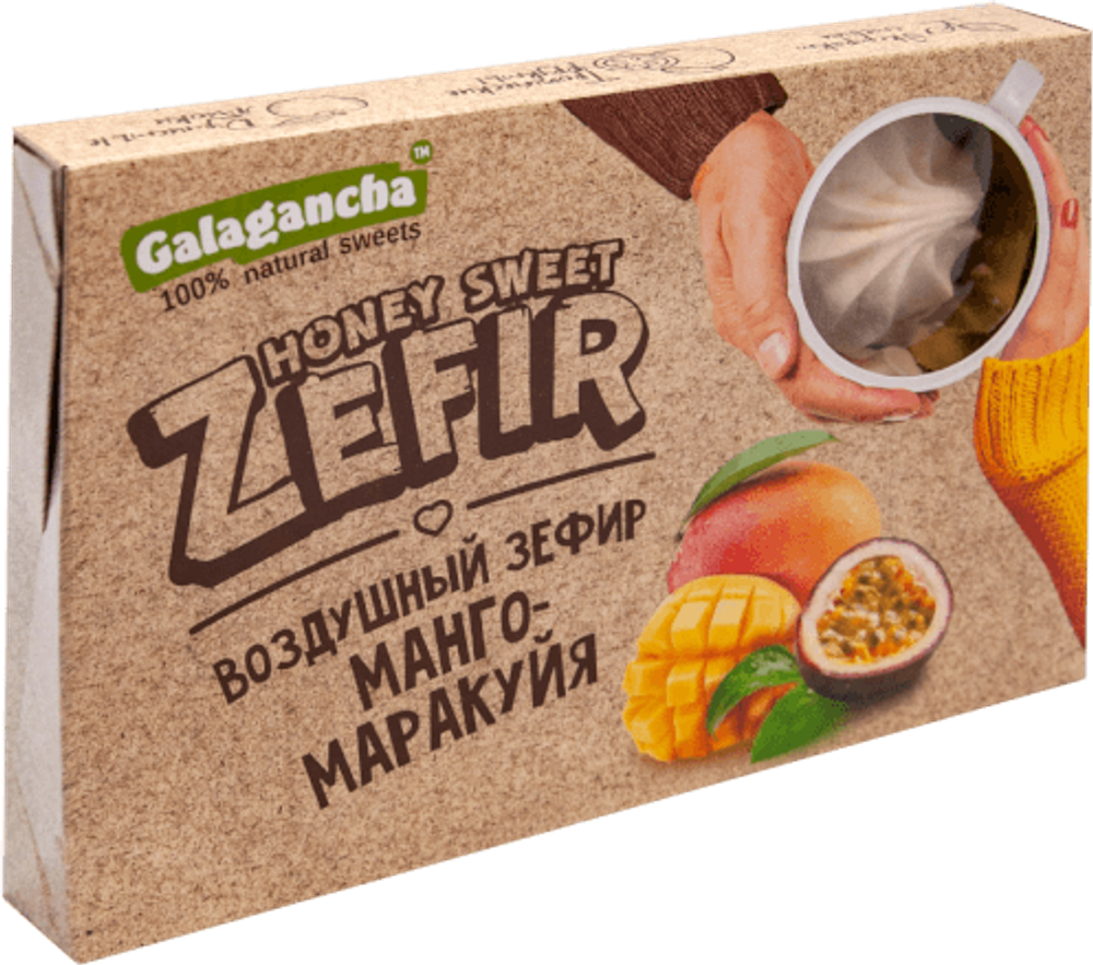 Зефир с Манго-маракуйя / Galagancha Honey Sweet Zefir 140г