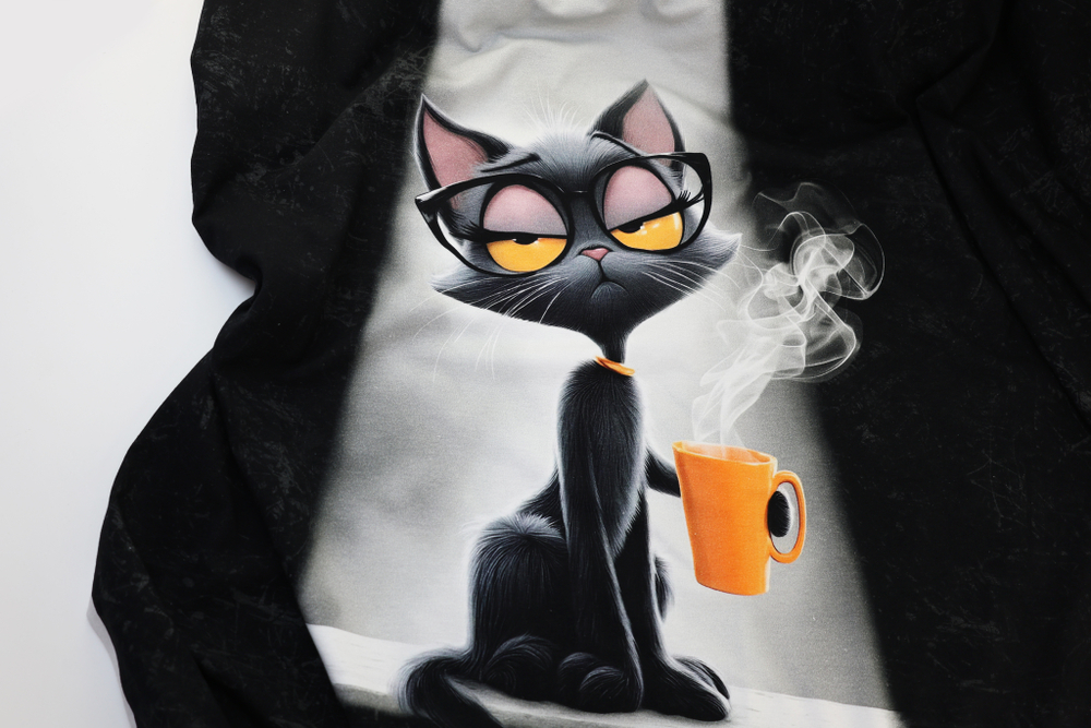 ОФИСНАЯ КОШКА - Кулирка с лайкрой, компакт пенье (ДЖ72 Маша) (к0 пыль от краски на изнанке)