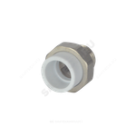 Муфта PP-R комбинированная разъемная белая Дн 20х3/4" НР VALFEX 10156120