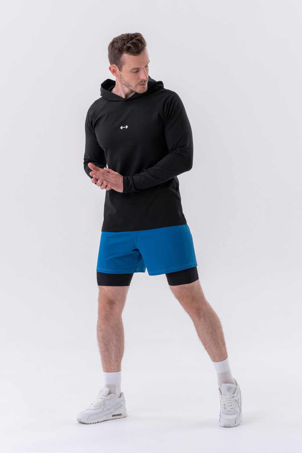 Шорты Double-Layer Shorts with Smart Pockets 318
Синие