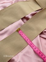 Подвяз трикотажный бежевый 0,9 м, ширина 7 см