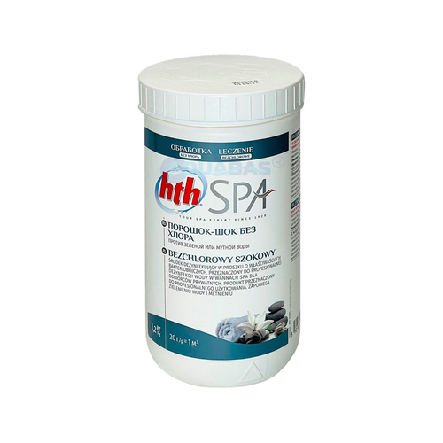 Порошок-шок без хлора для SPA-бассейнов hth 1,2 кг