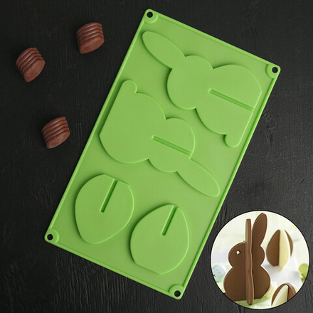 Форма "Пасхальный кролик 3D"