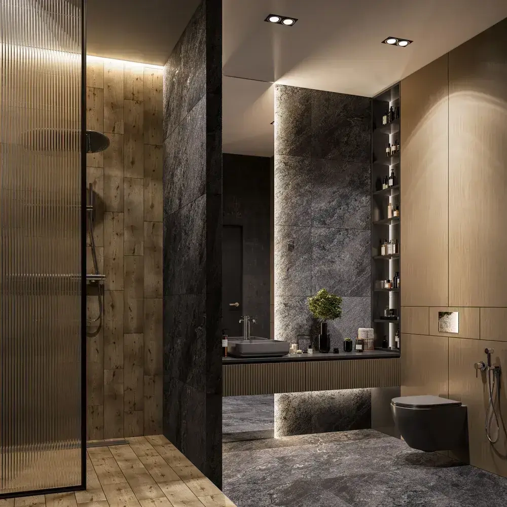 Керамогранит CULTO QUARTZSTONE ANTRACITE 60*60 матовый, упаковка 1,44м2