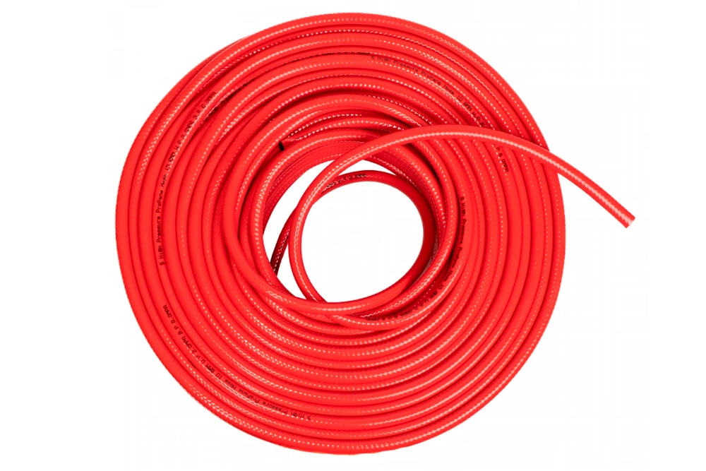 Шланг пропановый красный 8 мм (бухта 100 м)
