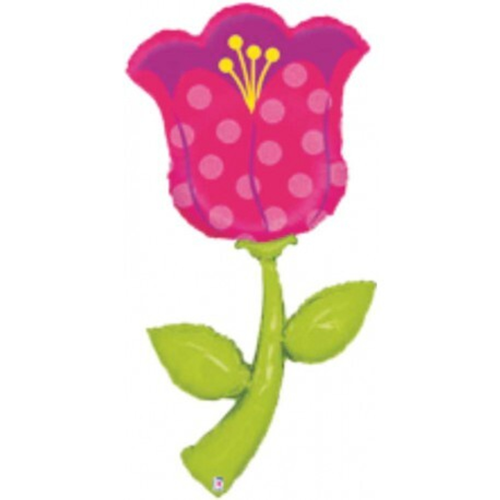 Б Фигура Fresh Picks с цветком тюльпана, 60 дюймов