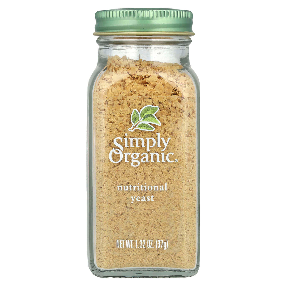 Simply Organic, Органические, питательные дрожжи, 1,32 унц. (37 г)