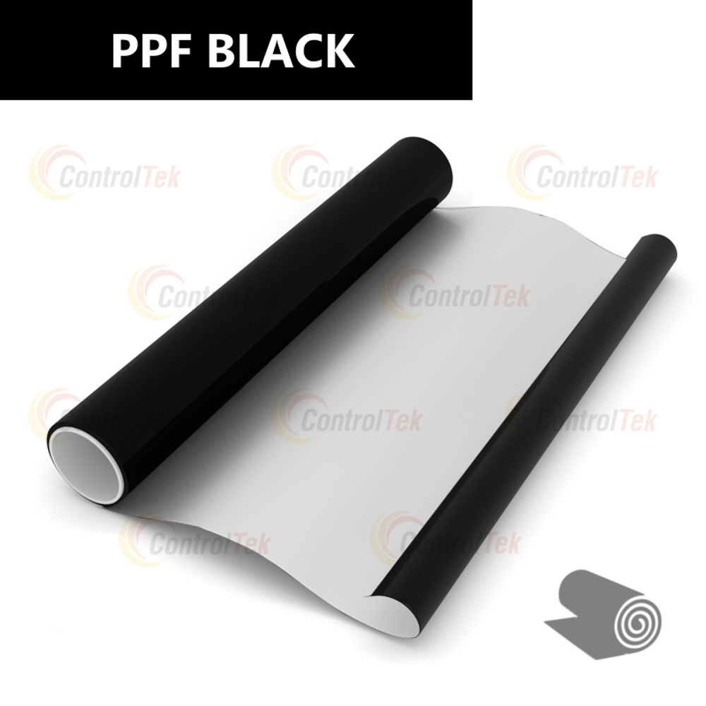 Пленка антигравийная PPF BLACK ControlTek, рулон (размер 1,524x15м.)