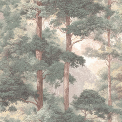Обои виниловые TC72703-71 ТРЕНД Энергия леса PALITRA TREND сюжетный рисунок, размер 1,06х10 м