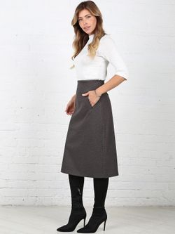 Юбка 2672707 серый