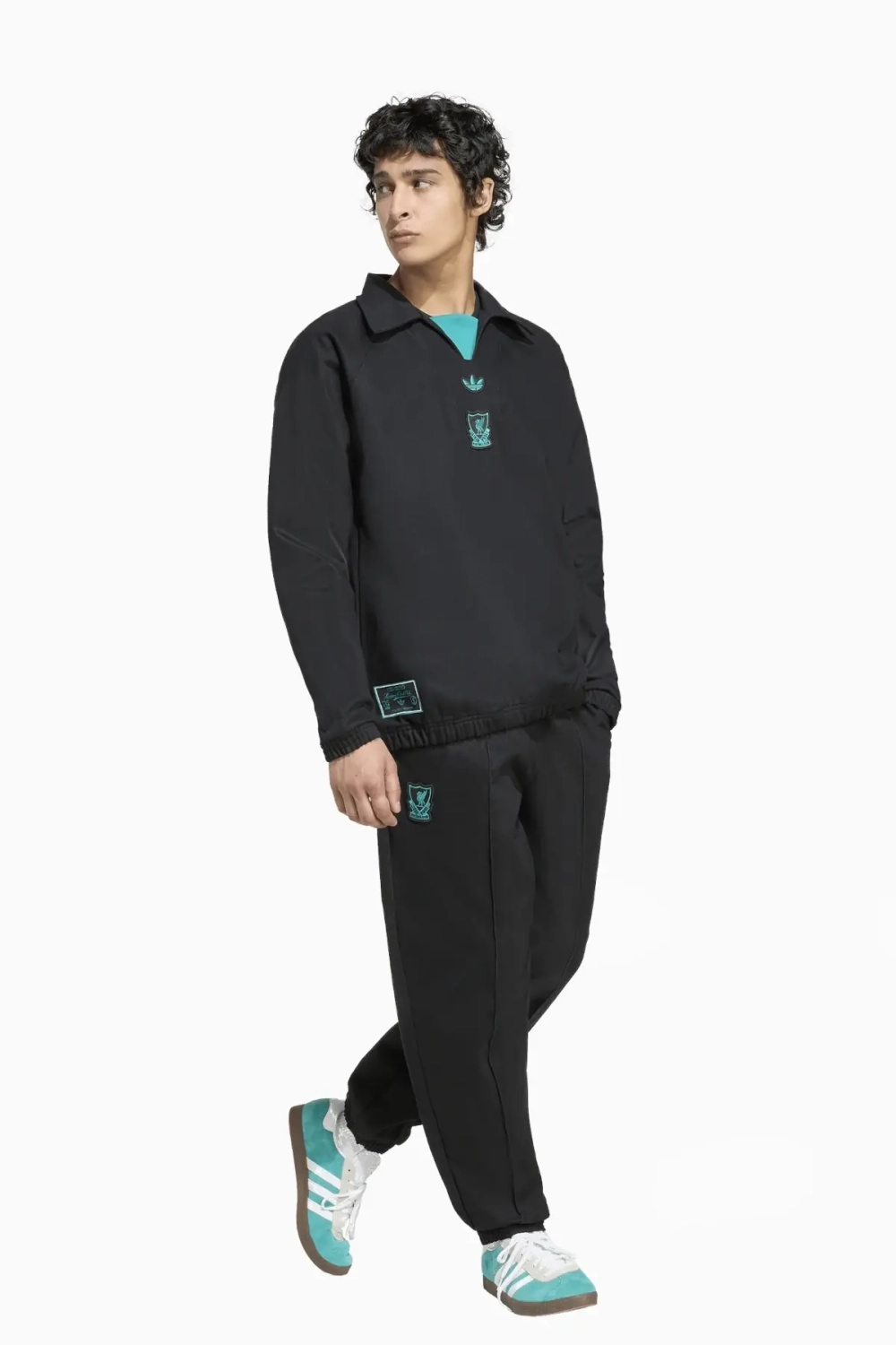 Кофта adidas Liverpool FC 25/26 Terrace Icons Drill - черный