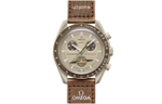 SWATCH Men 42mm Coffee Watch SO33T100