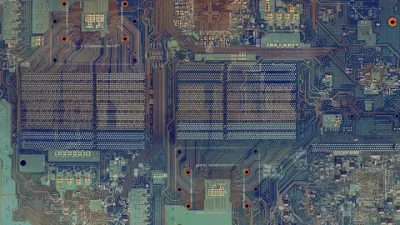 Цифровое панно ID Wall MOTHER BOARD BLUE