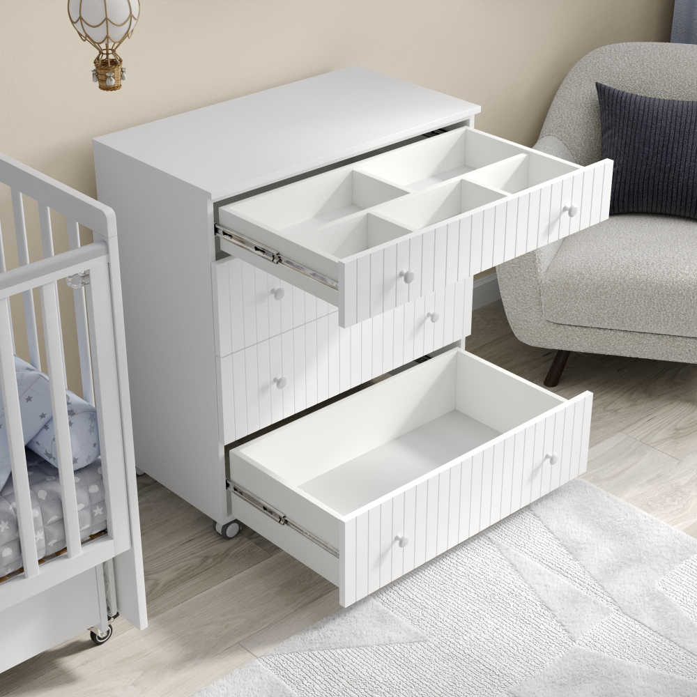 Комод ANTEMI Classic цвет: Белый арт. НиК 74б