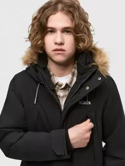 Парка подростковая ANAVGAJ NORPPA чёрный