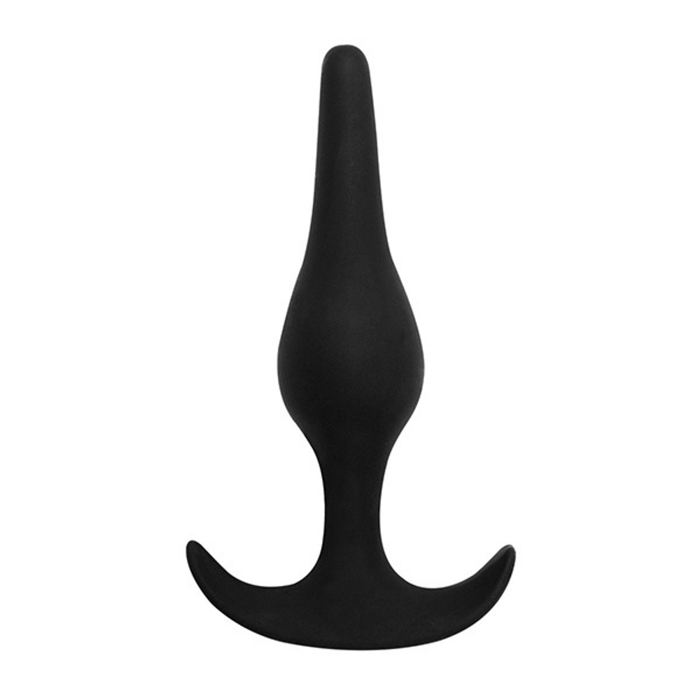Чёрная анальная пробка 12,5см Lola Games Spice it up Smooth 8008-01lola