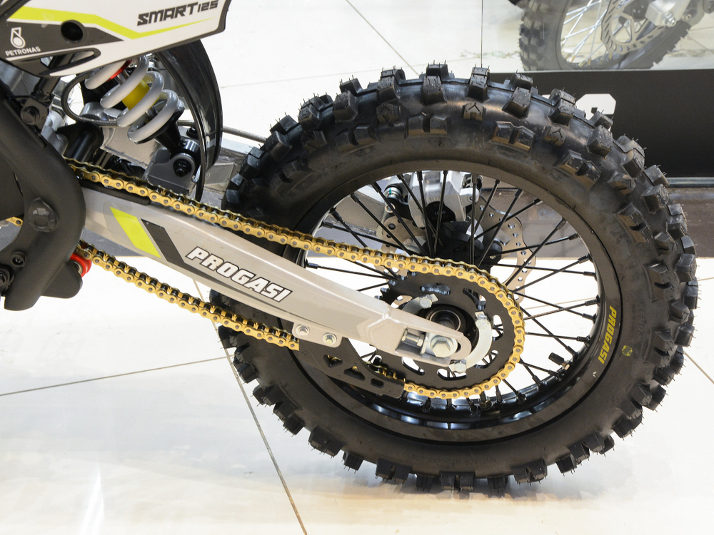 Питбайк PROGASI SMART 4 125CC YELLOW 17/14 (Полуавтоматическая КПП)