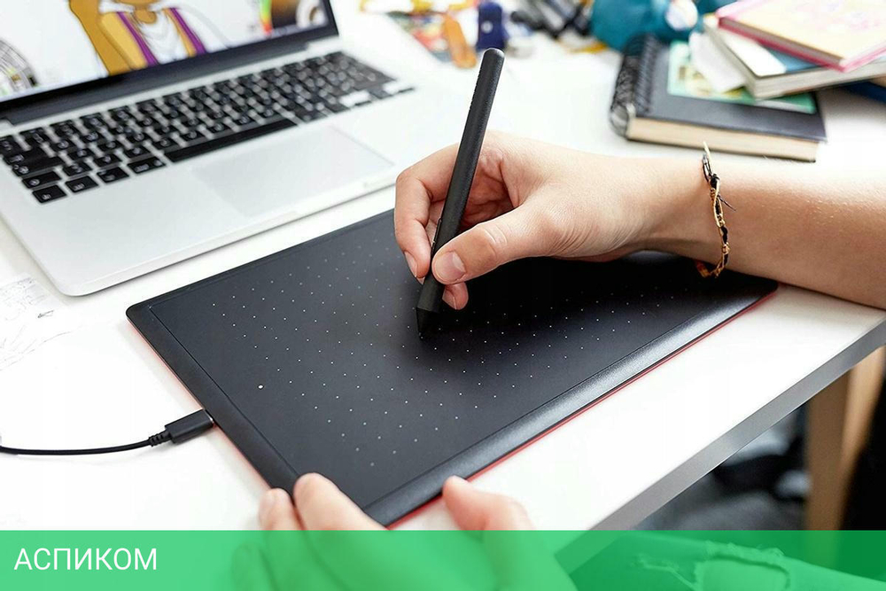 Графический планшет Wacom One by Wacom 2 Small (CTL-472-N)