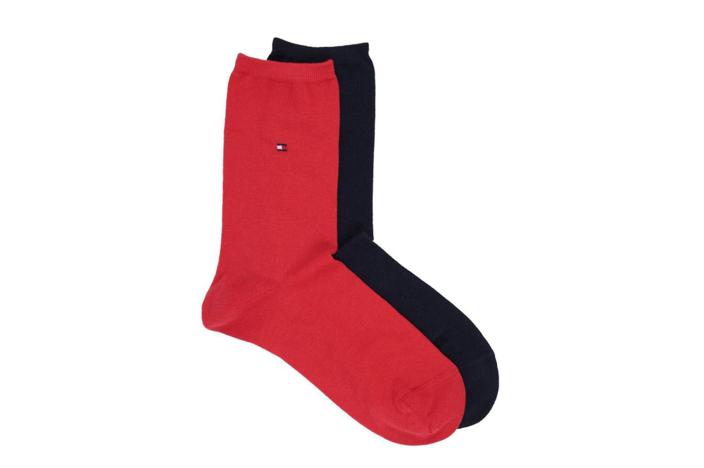 носки 2 пары Tommy Hilfiger - красный(371221)