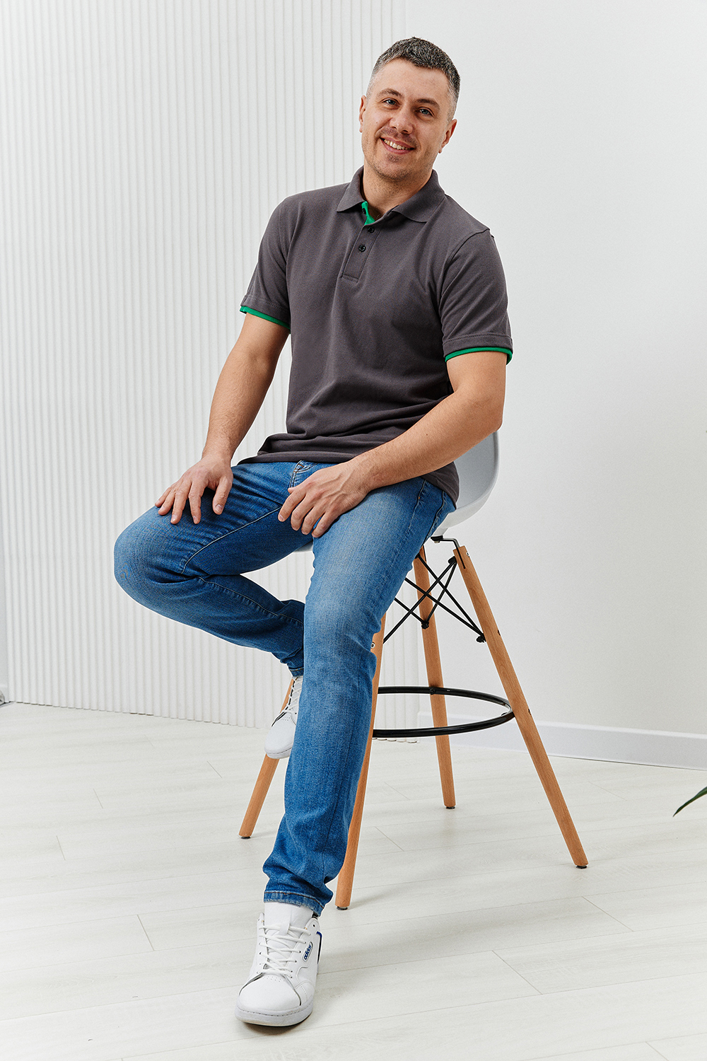 Футболка поло 6777