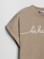 Костюм для девочки летний футболка и леггинсы