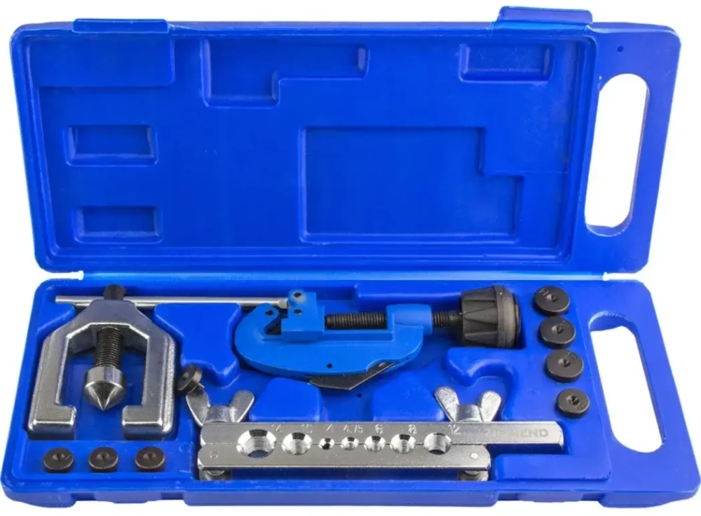 Набор для развальцовки трубок 4, 4.75, 6, 8, 10, 12, 14мм., 10 предметов, ZIPMEND