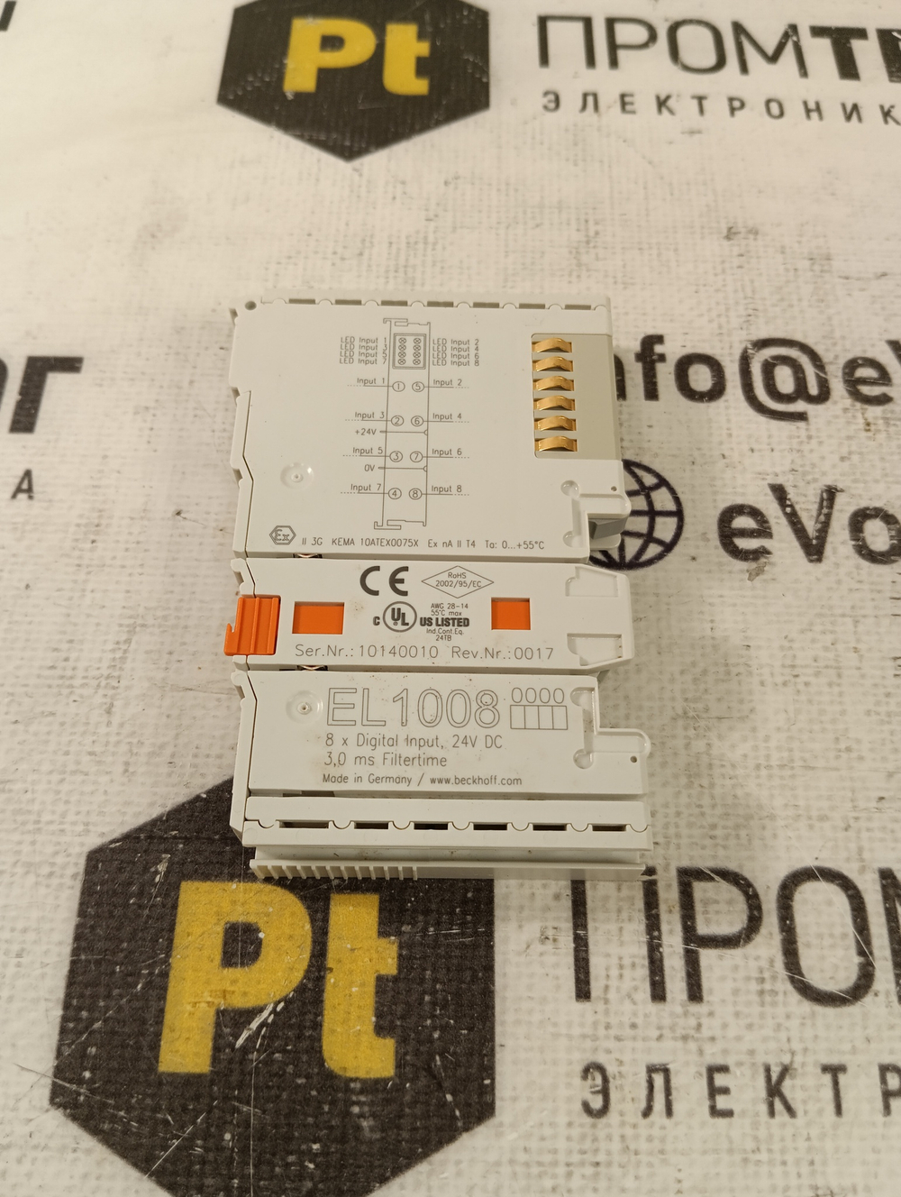 Beckhoff EL1008 (1 упаковка - 1 шт) новое