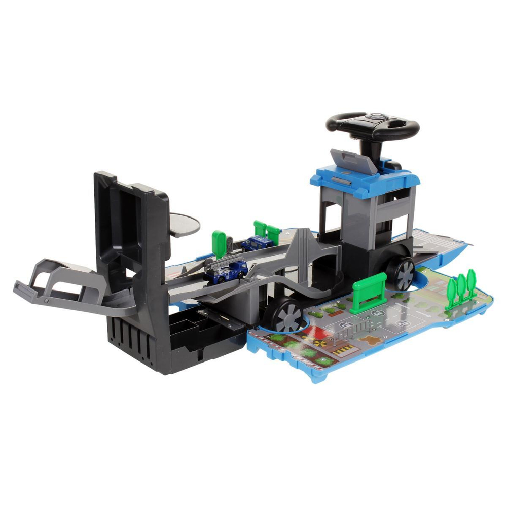 Парковка "Пропускной пункт" (52х19х36) (бат.3*AA не в комплекте ) в коробка