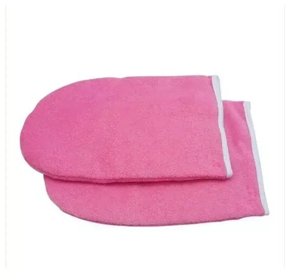Варежки (рукавицы) для парафинотерапии ярко розовые, 1 пара