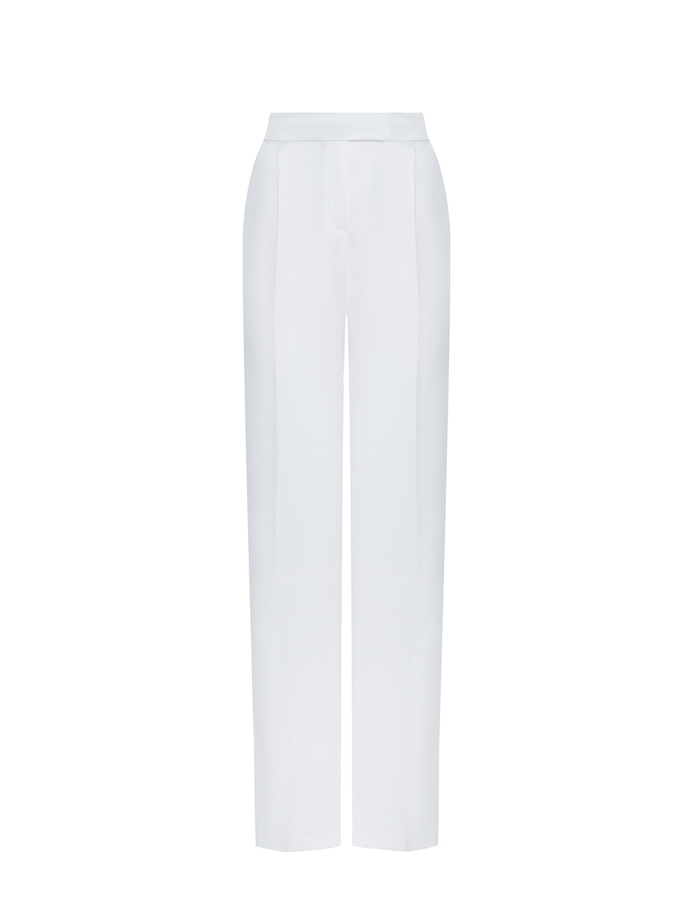 Брюки прямые из сатина