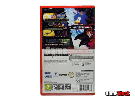 Sonic x Shadow Generations: Day One Edition (Nintendo Switch 2, Русские субтитры)