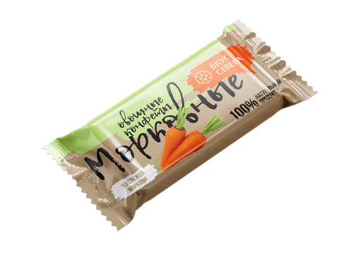 Конфета овощная "Морковная", 26 г