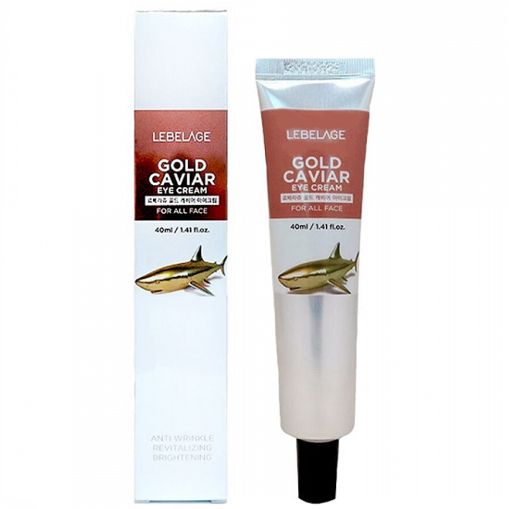 Крем для кожи вокруг глаз ЗОЛОТО / ИКРА Eye Cream Gold Caviar Lebelage, 40 мл