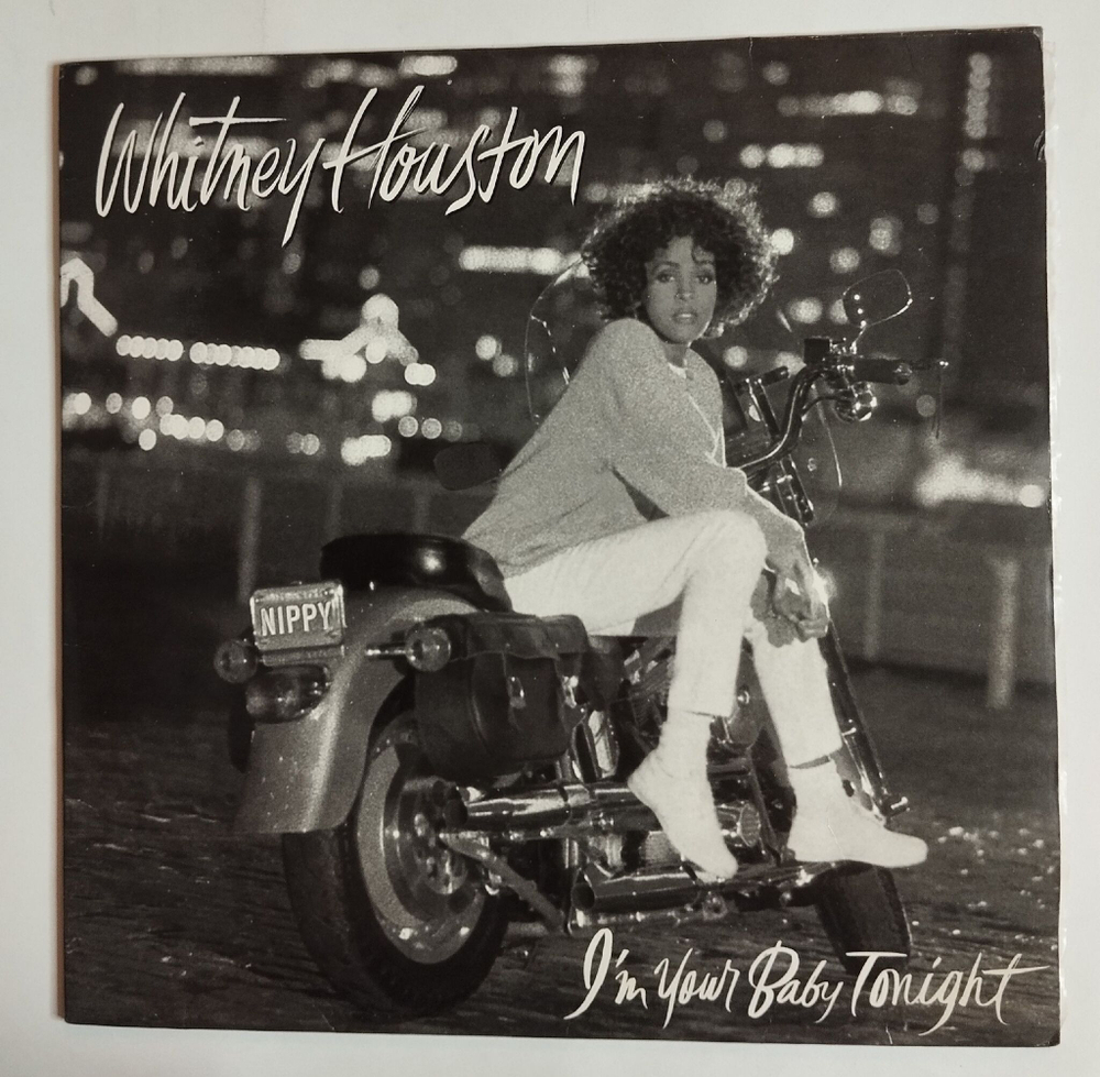 Винтажная виниловая пластинка LP Whitney Houston I am Your Baby Tonight (Spain 1990)
