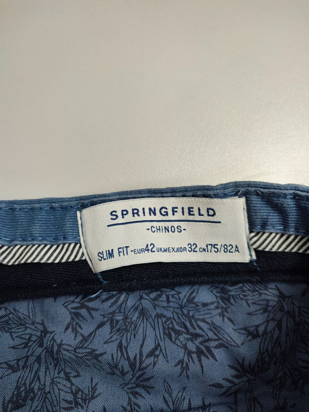 Брюки Springfield  из хлопка 48 размер