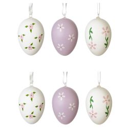 GAEM Набор из 6-ти изделий декоративных подвесных "Яйцо" (4*6), L16 W4 H17,5 см