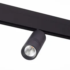 ST365.436.12.1 Магнитный трековый светильник Черный LED 1*12W 3000K 1 020Lm Ra>90 36о IP20 L-xW44xH1 СКАЙЛАЙН 48V