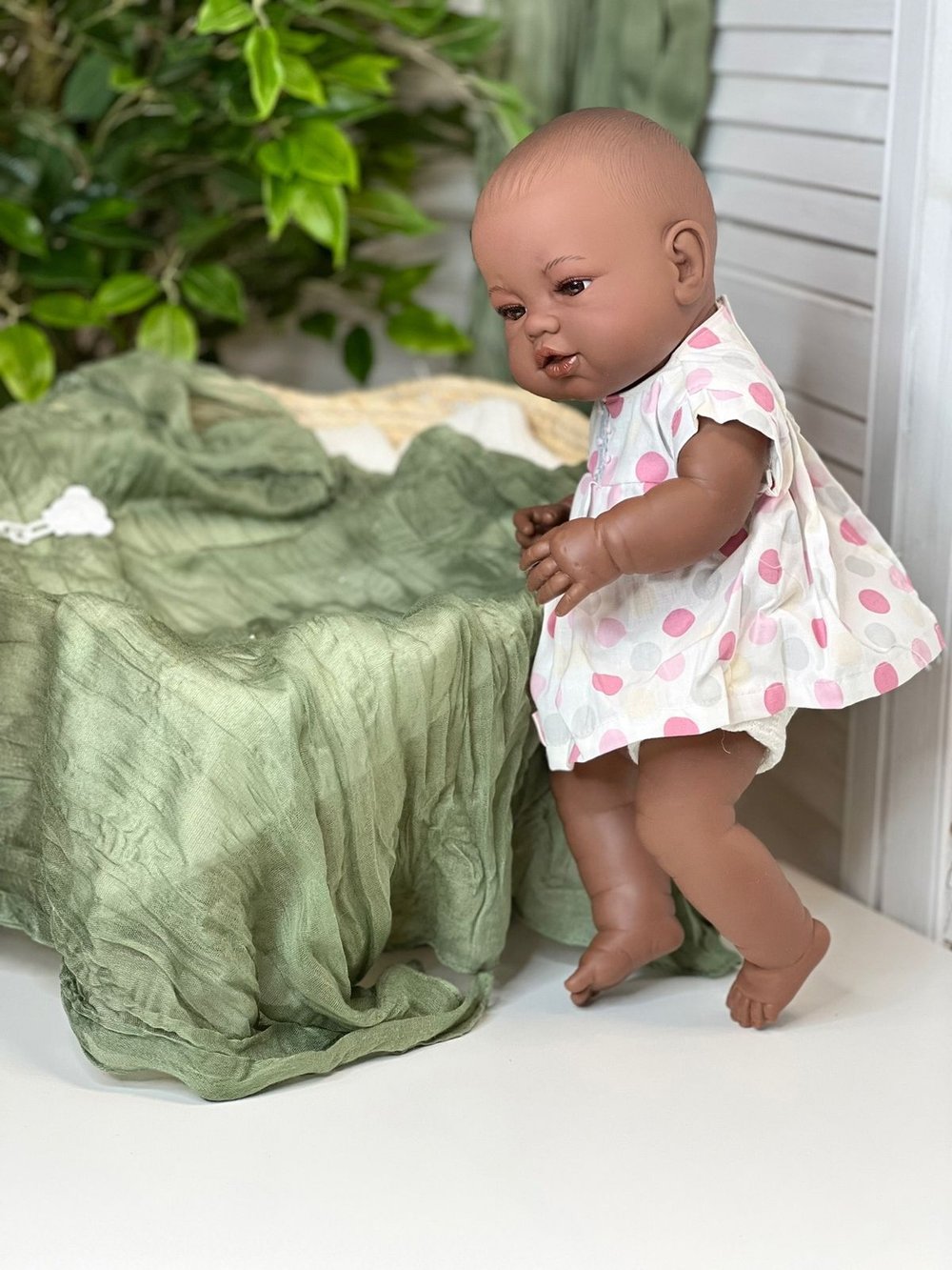 Кукла Berbesa виниловая 42см Recien Nacido (5112NK)
