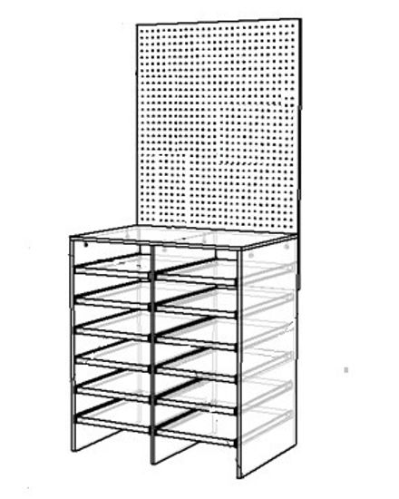 Стеллаж  ДЕСТЕЛЬ-2 /900*2000*626/