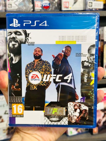 Игра UFC 4 [PS4, русские субтитры]